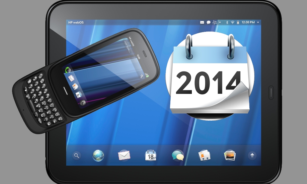 The Pre3 and Touchpad in 2014.