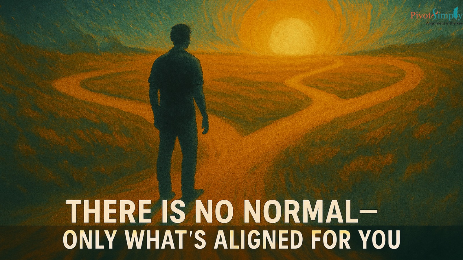There is no normal — only what’s aligned for you