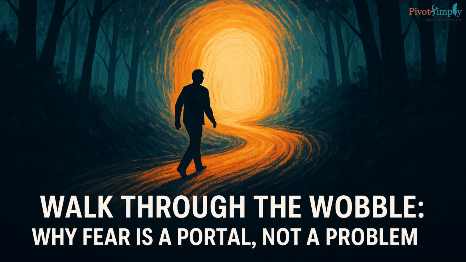  Walk Through the Wobble: Why Fear Is a Portal, Not a Problem
