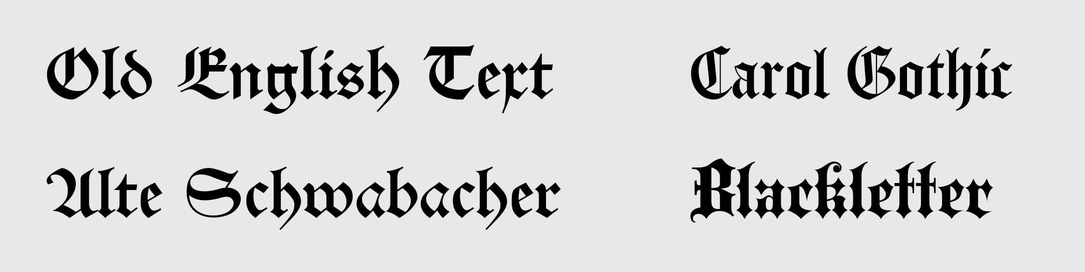 typos_gothiques