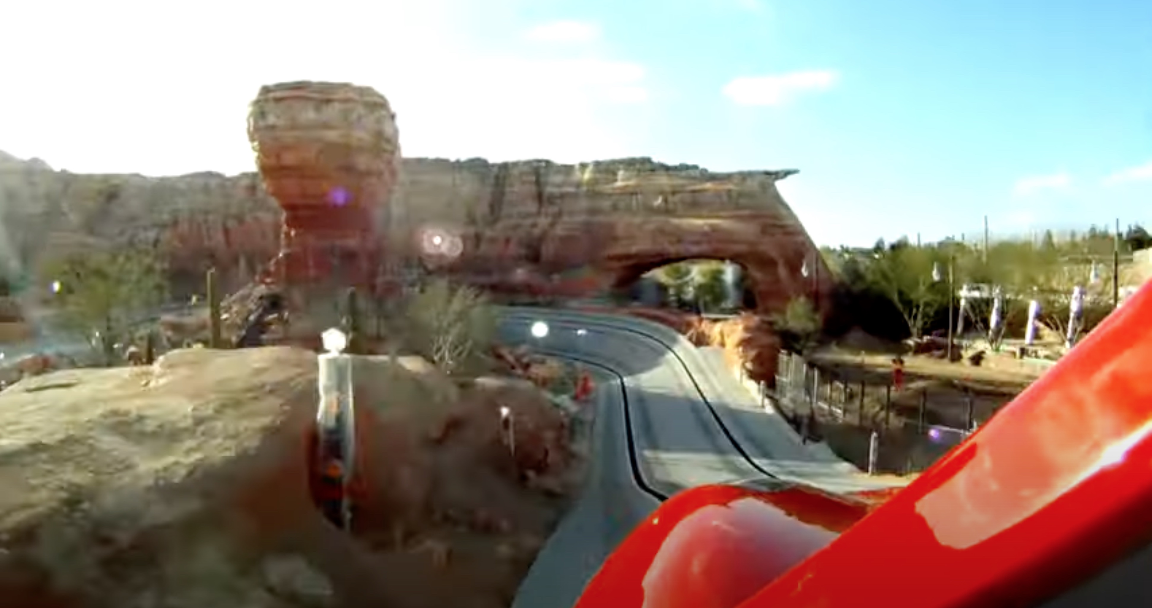 Cars Land Radiator Spring Racers Preview Video