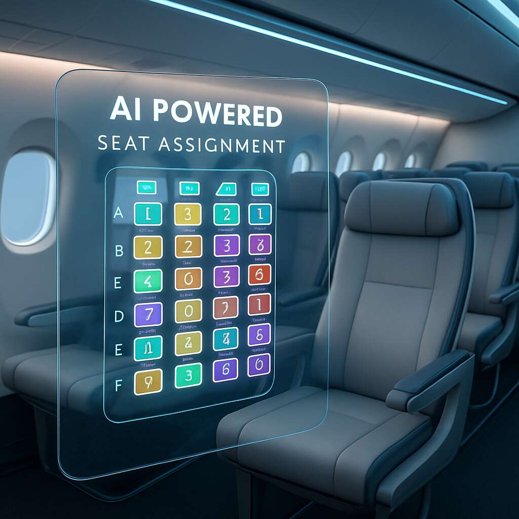 AI 2026 Flight Seat Map The Future Of Optimized Airline Seating Generated Image 