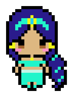 Art is a member of the humanities disciplines, which includes histo. Pixel Art Jasmine Facile - My Girlfriend In Pixel Google Pixel Free
