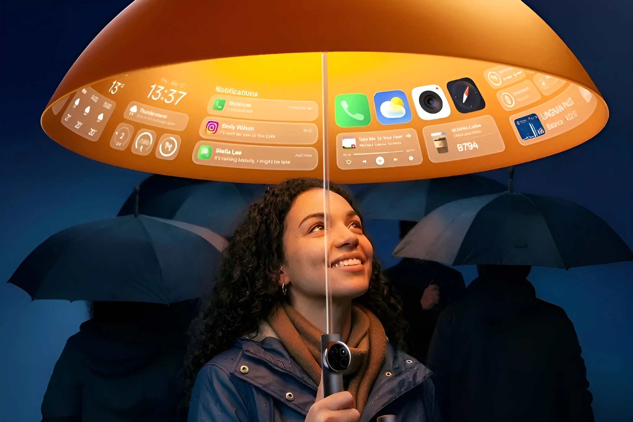 5 Brilliant OPPO Find U Smart Umbrella Features