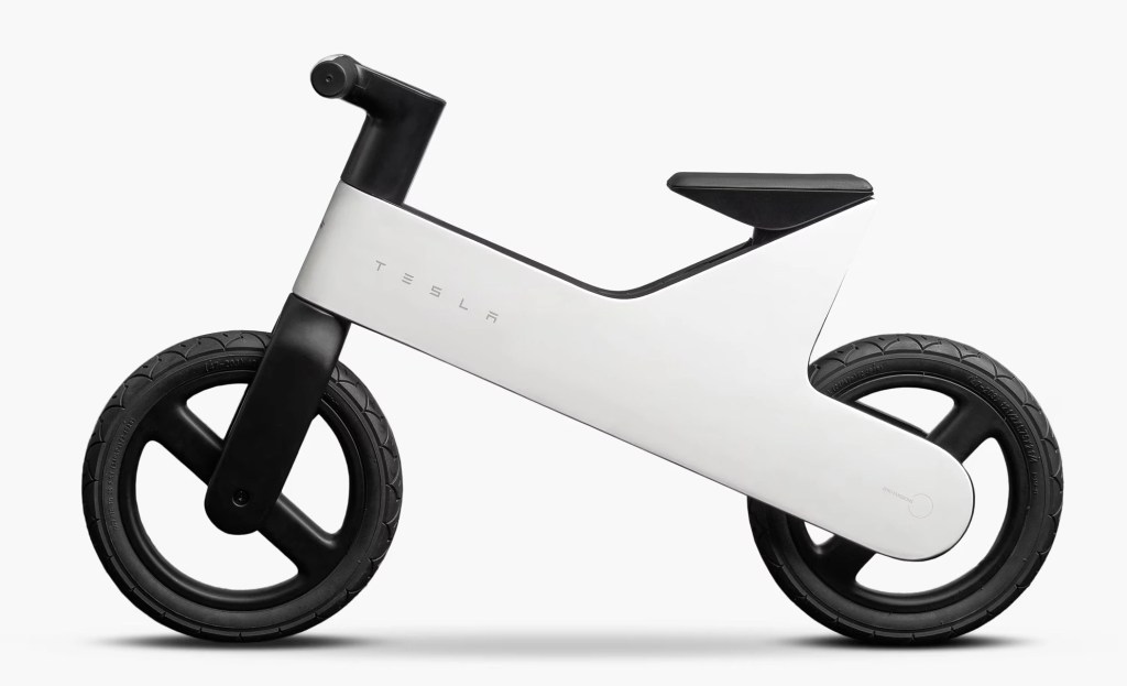 Tesla balance bike