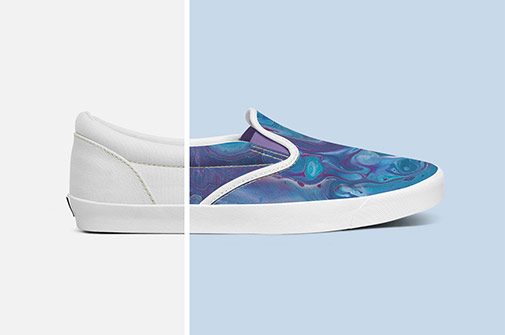 Add your image to inside the smart . Free Shoes Mockup Set Download Psd Template