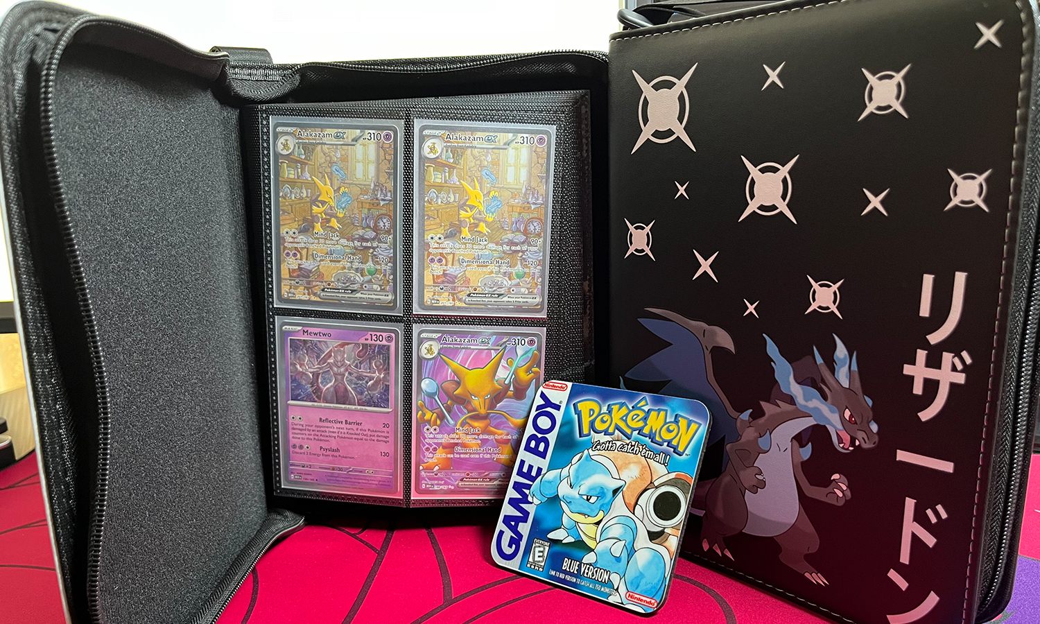 Mega X Charizard Binder