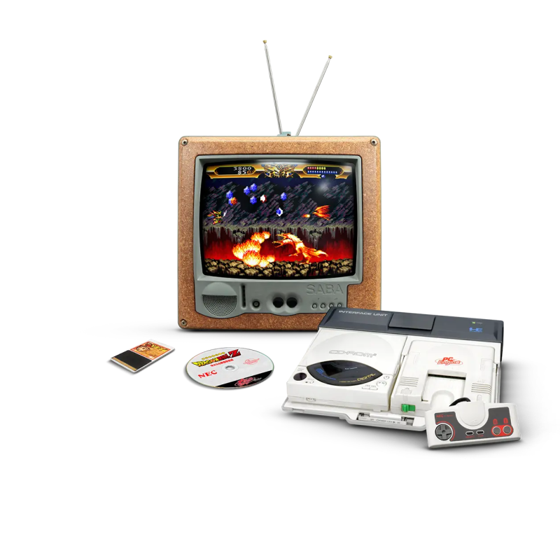 Nec Pc Engine Cd Cinematic Video Arcade Punks - Premium Geometric Design Gallery - HD