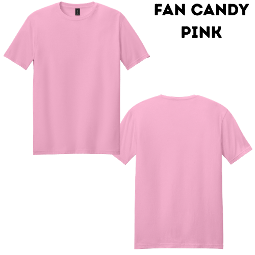Softstyle T-Shirt - Fan Candy Pink