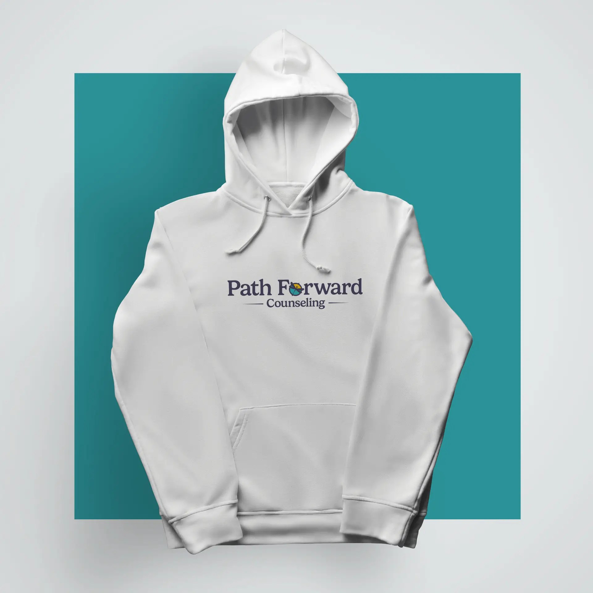 Path Forward sweatshirt placement