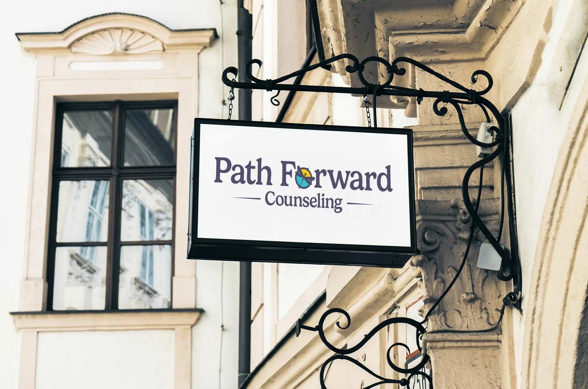 Path Forward sign