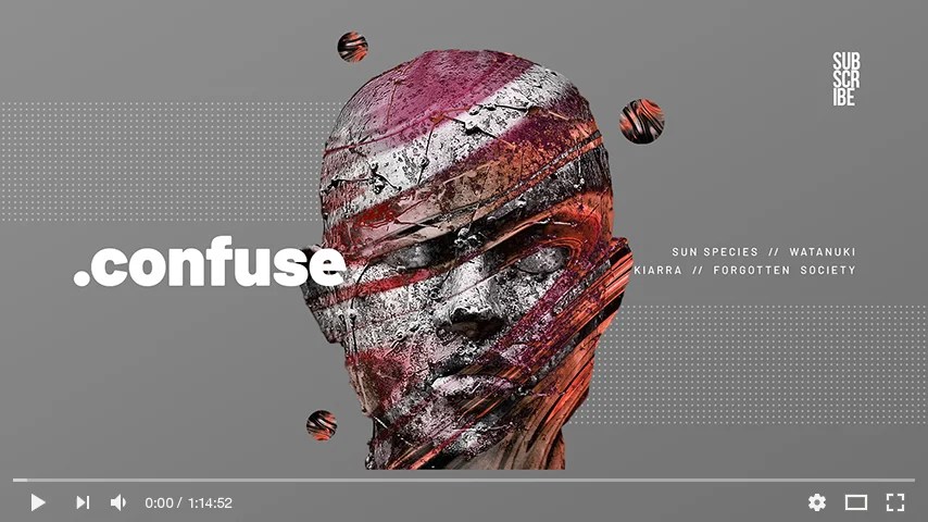 Youtube Thumbnail Templates For Electronic Music Mixes