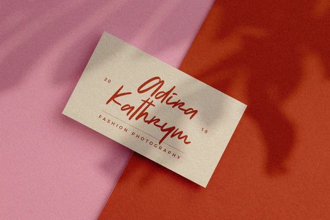 Natureal Script Pixel Surplus - Amazing Vintage Art - Retina