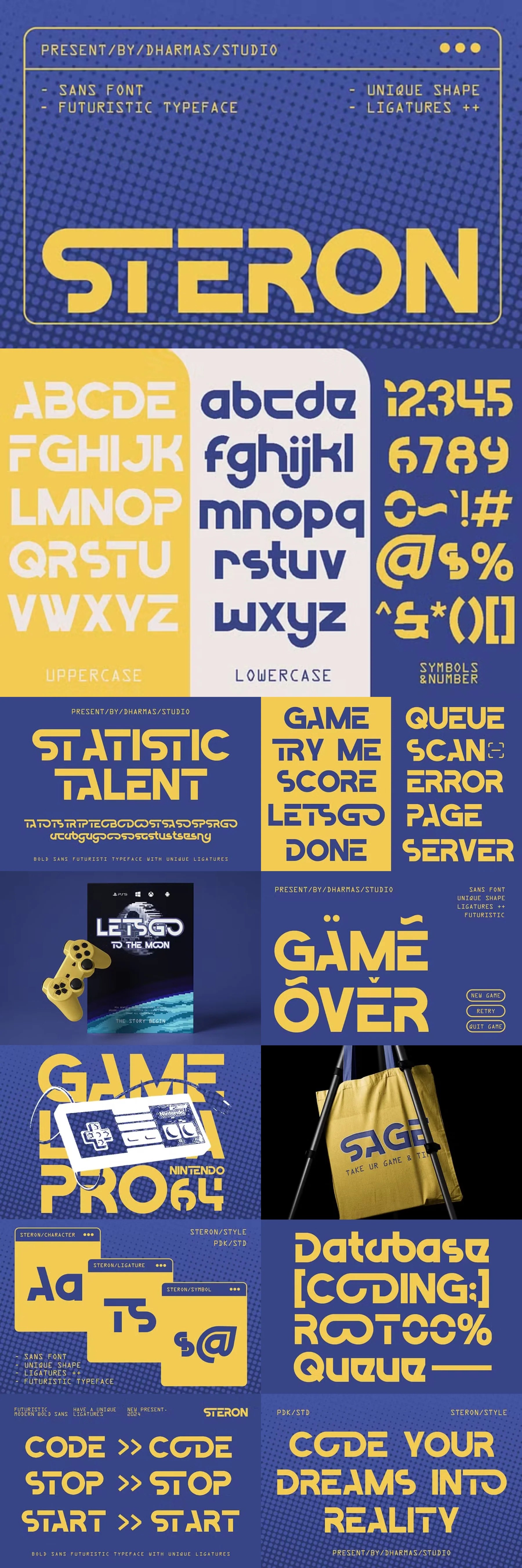 The Future Tech Font Library Pixel Surplus