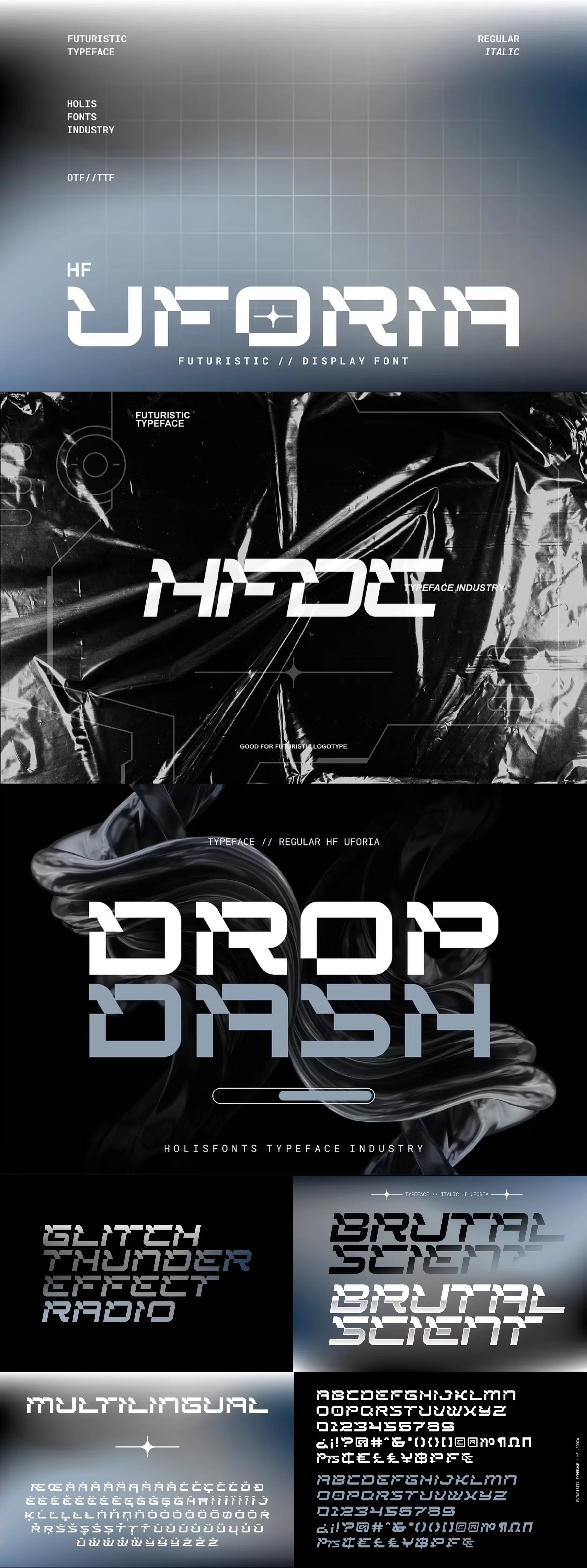 The Future Tech Font Library Pixel Surplus