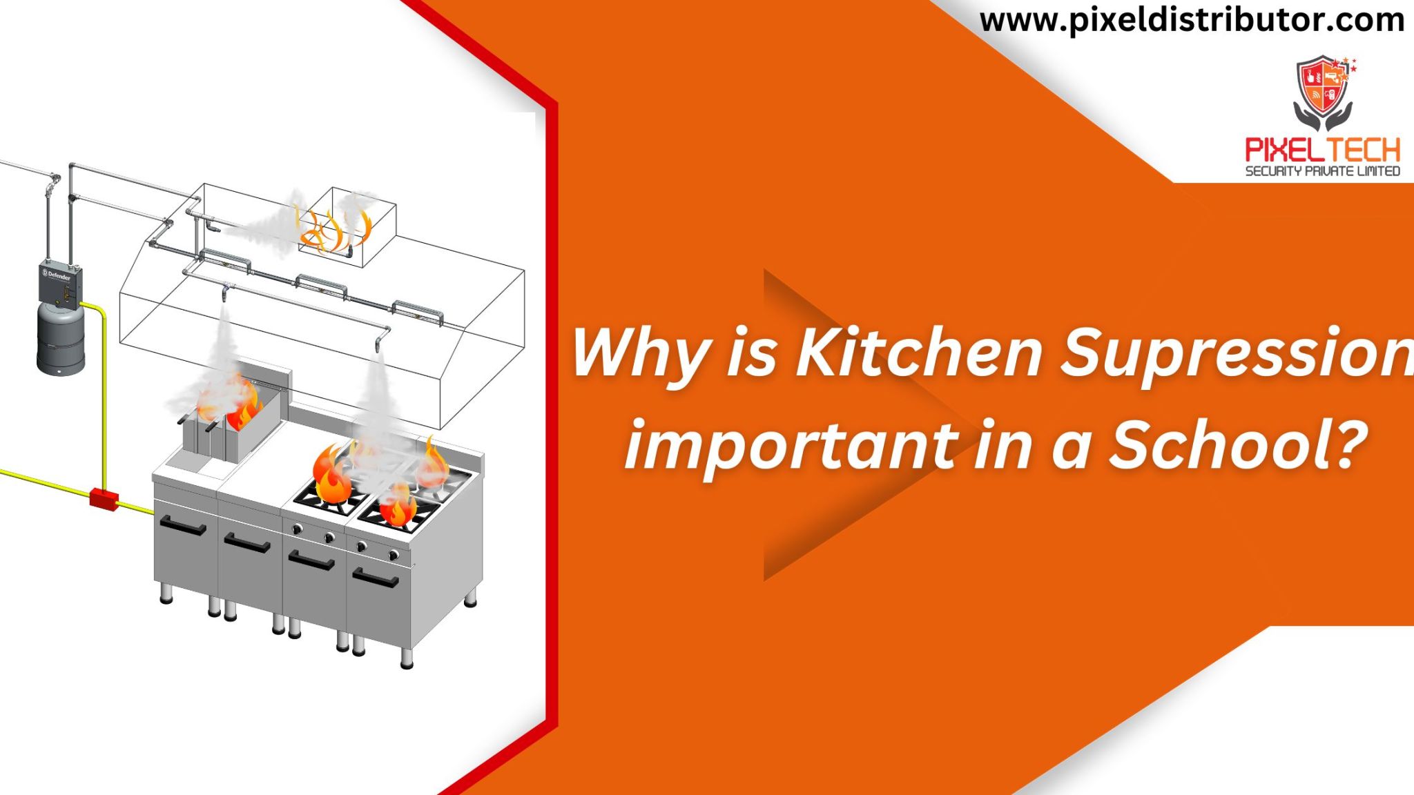 Why is the Kitchen suppression system important in school?
