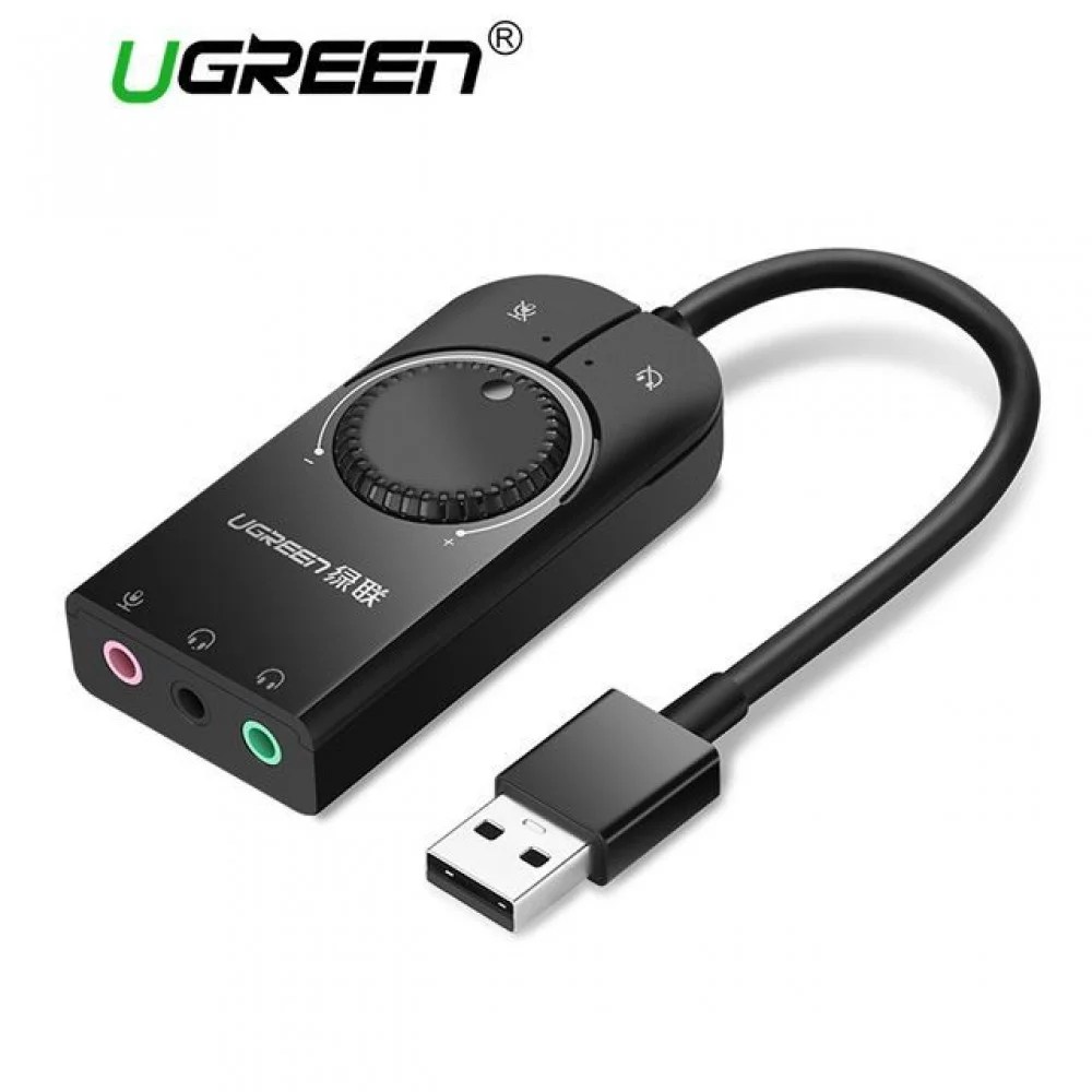 Ugreen usb external sound card audio interface price in bd