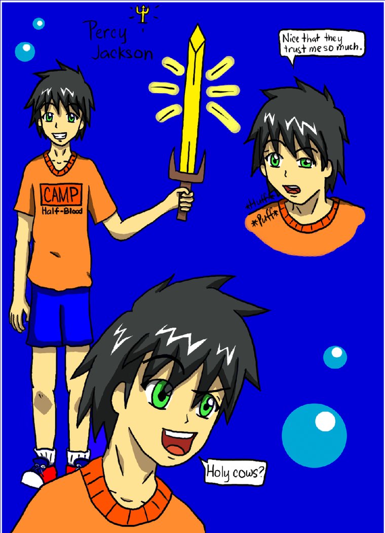 Here it is, the finished drawing tutorial on how to draw percy jackson. Percy Jackson Fictional Character With Sword Drawing Free Image Download