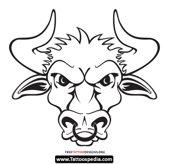 Taurus Tattoo Designs For Men 05 Free Image Download 540_x_558_jpg