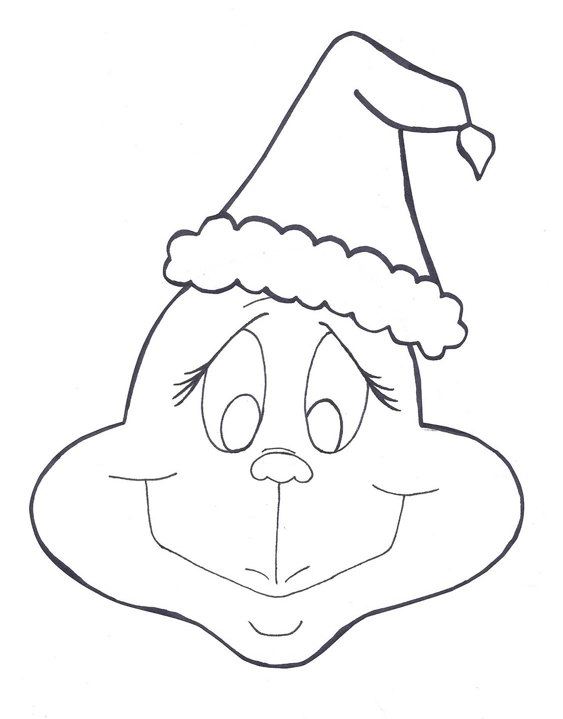 The kids will love these fun santa coloring pages. Grinch Christmas Coloring Pages Printable Drawing Free Image Download