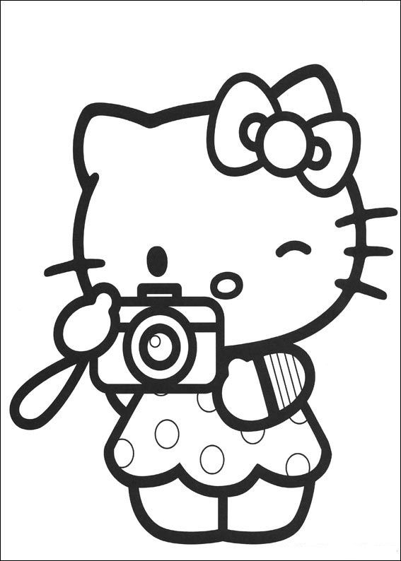 Her full name is kitty white; Baby Hello Kitty Coloring Pages N2 Free Image Download