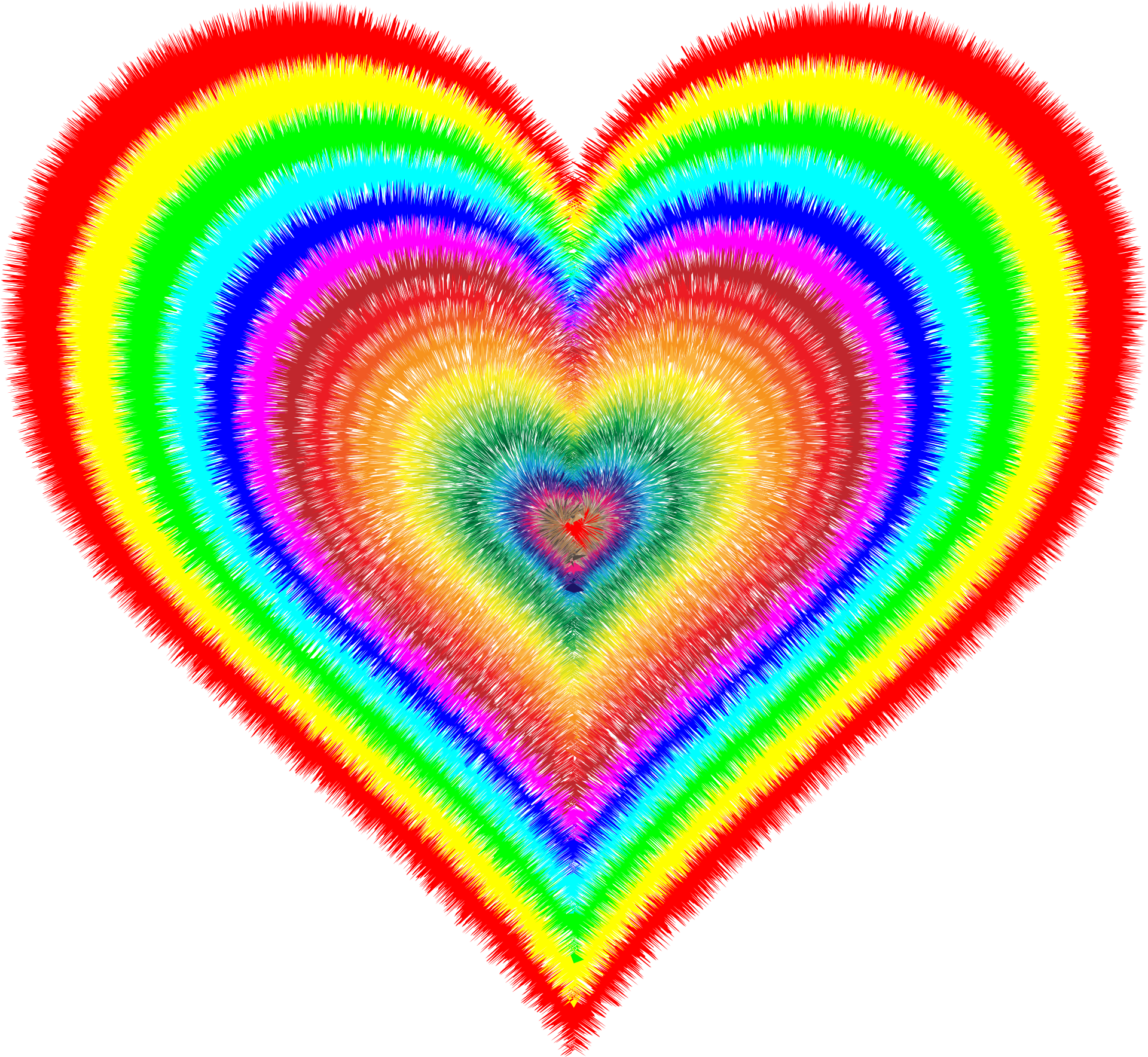 Thousands of heart art prints to choose from. Abstract Colorful Heart Drawing Free Image Download