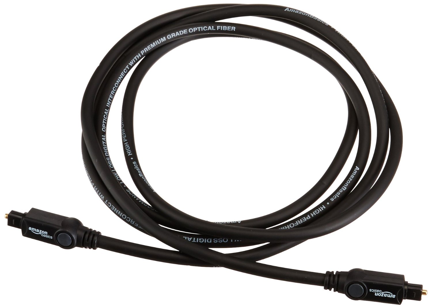 Amazonbasics digital optical audio toslink cable