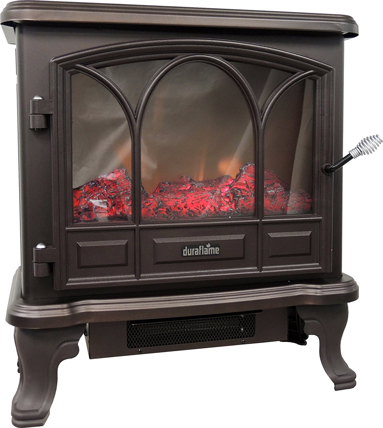 Duraflame 550 Black Infrared Freestanding Electric Stove Dfi 550 22