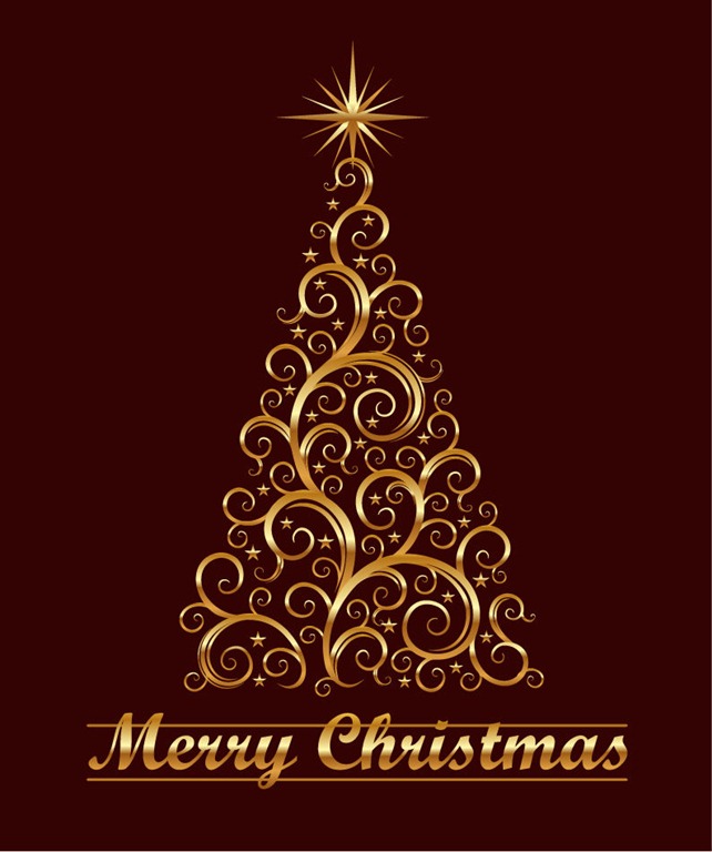 Almost nothing is as quintessential christmassy as a beautifully adorned evergreen tree. Christmas Tree Graphics N2 Free Image Download