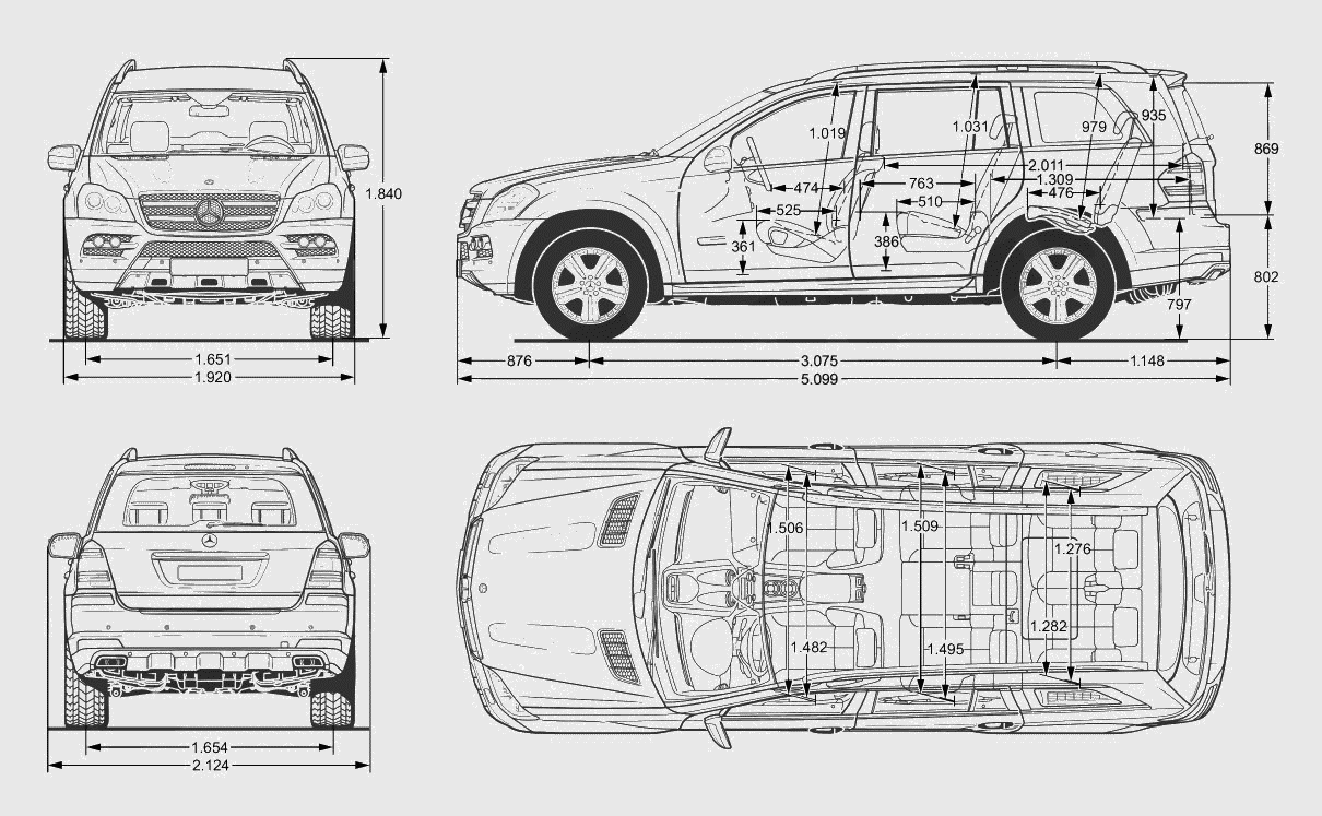 'grosser' is german for 'big.' and even by modern standards, the 600 is fairly large. GL-Klasse