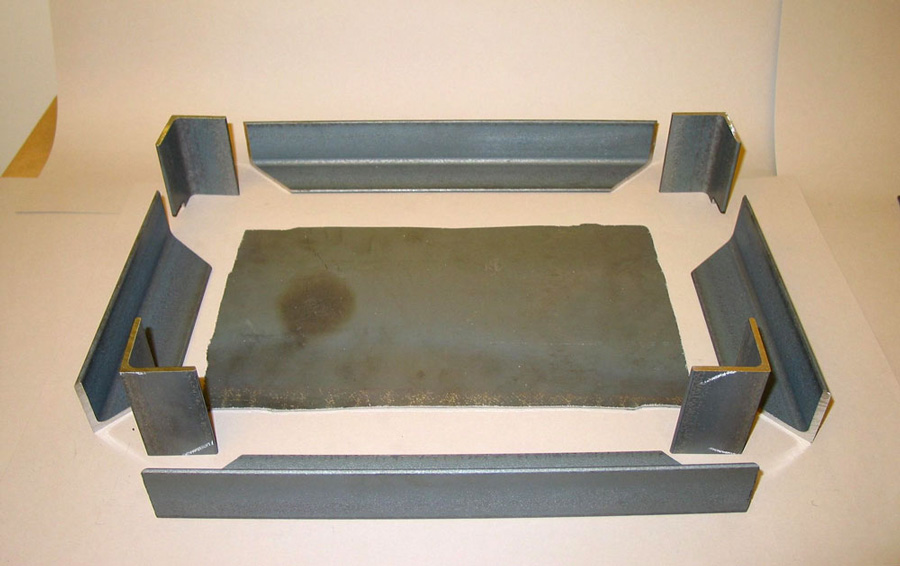 Whoever built the collar bomb used machine tools to cut and join the components, shown here in an FBI model. ERIE TIMES-NEWS/FBI