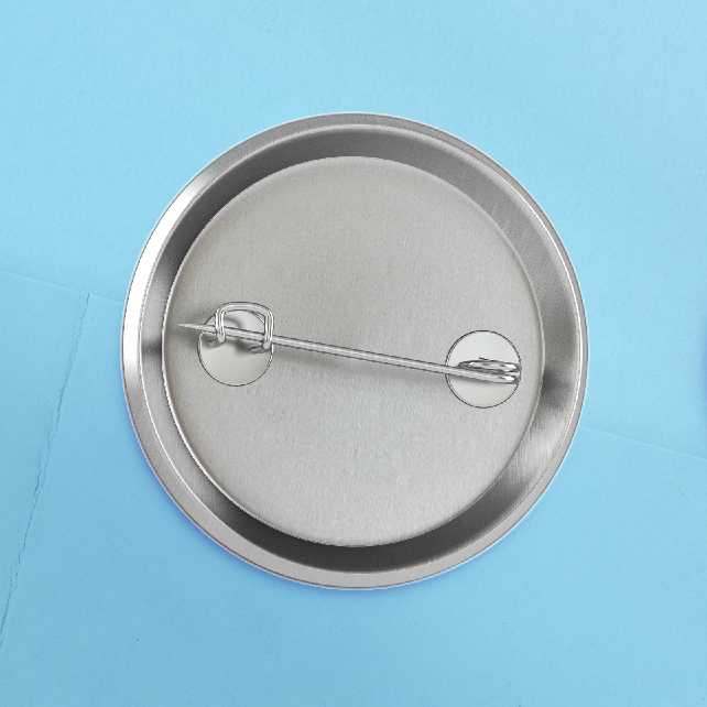 Pizzadrache Button (Blau)