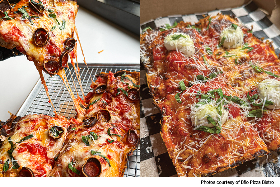 Pizza Bflo Pizza Bistro Buffalo NY Pizzeria Sei Los Destination 