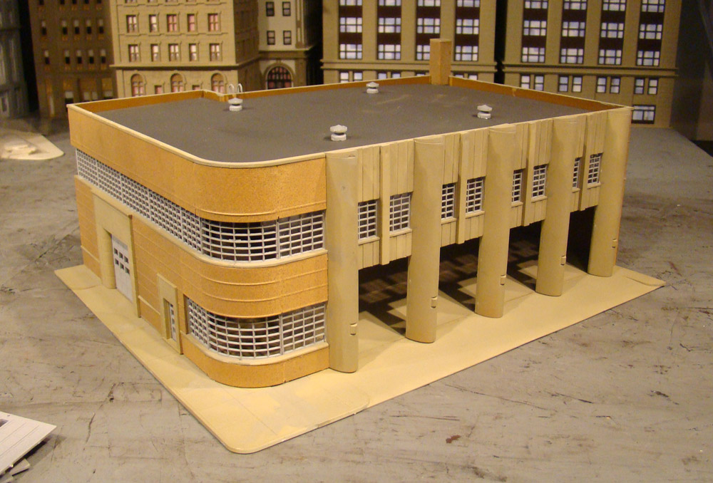 HO Scale Walthers Fire Dept Headquarters - PJs Train Shack