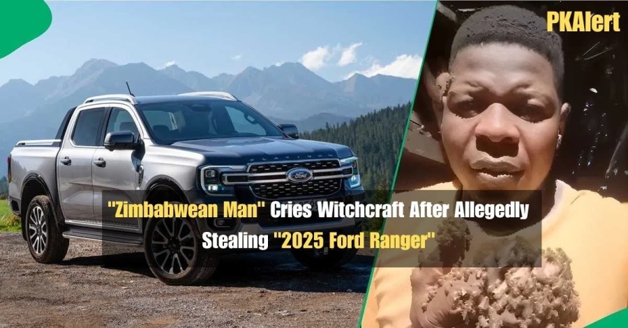 "Zimbabwean Man" Cries Witchcraft After Allegedly Stealing "2025 Ford Ranger" 2 "Zimbabwean Man" Cries Witchcraft After Allegedly Stealing "2025 Ford Ranger"