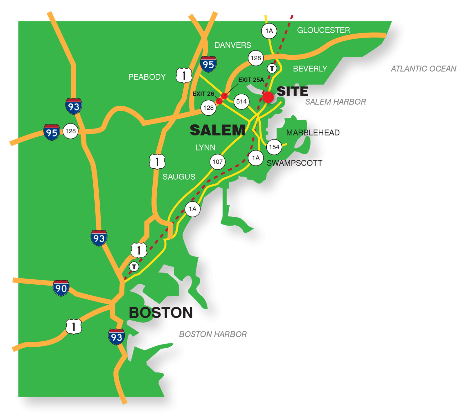 Salem Map Map Of Region 