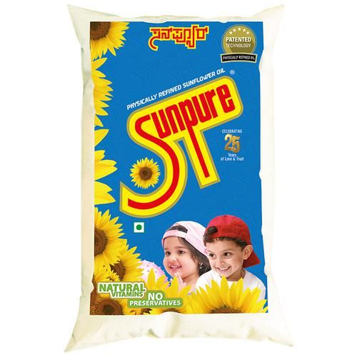 SUNPURE SUNFLOWER OIL 1 LTR