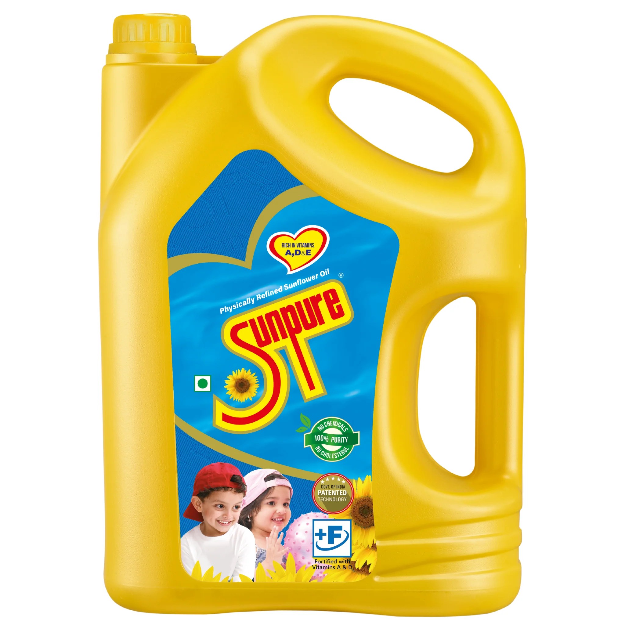 SUNPURE SUNFLOWER OIL 5LITRE