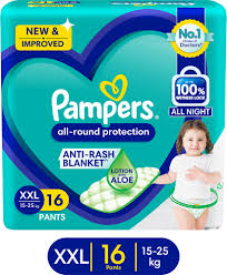 PAMPERS BABY PANTS XXL 16pcs