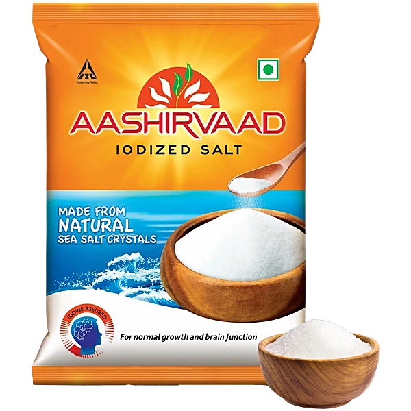 AASHIRVAAD IODISED SALT 1KG
