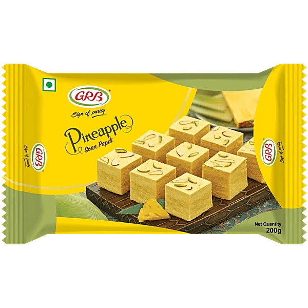 GRB  SONA PAPDI PINEAPPLE 200G