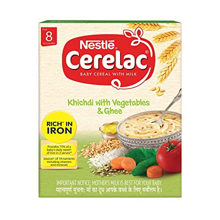 CERELAC KHICHDI VEG AND GHEE 8+ 300GM