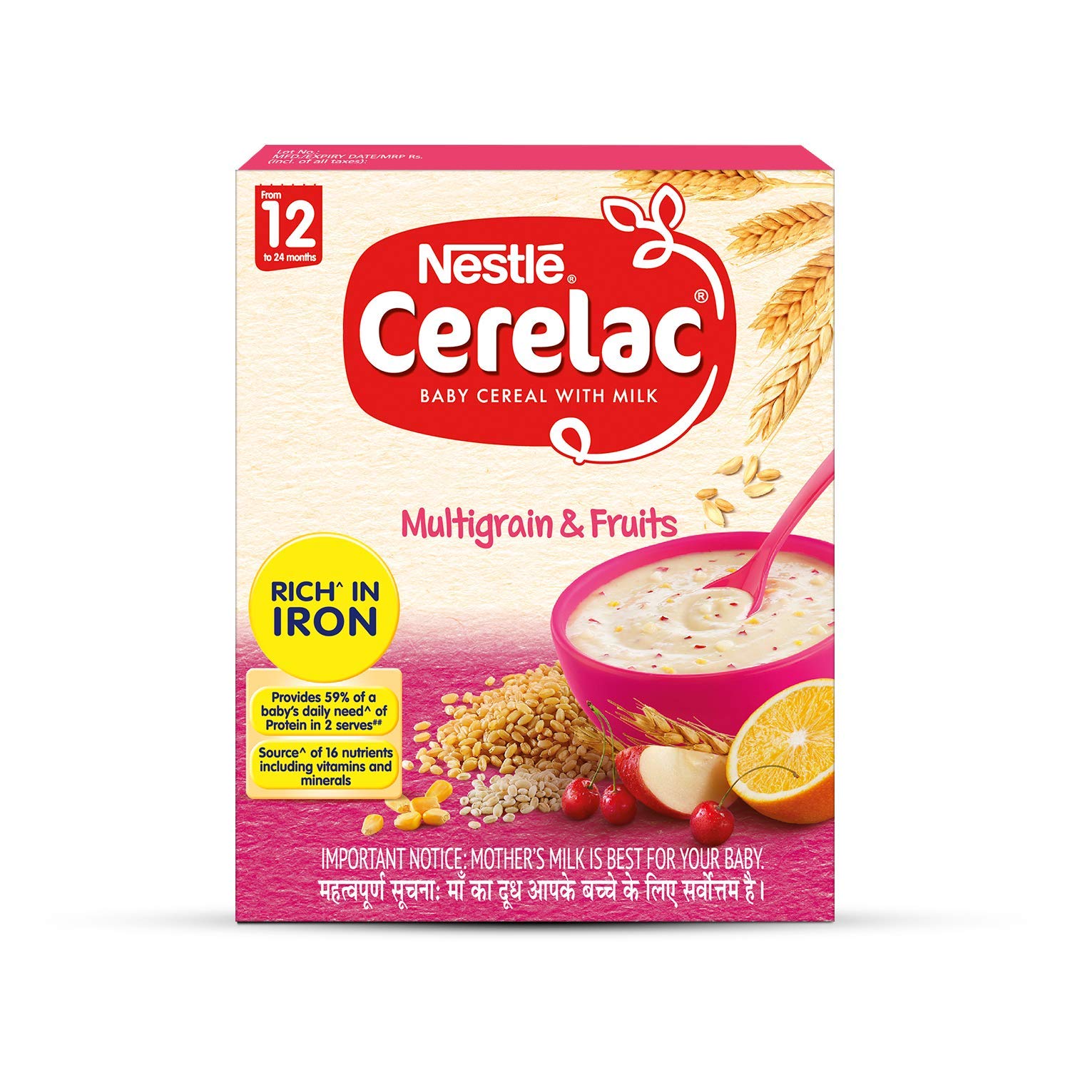 CERELAC MULTIGRAIN AND FRUITS 12+ 300G