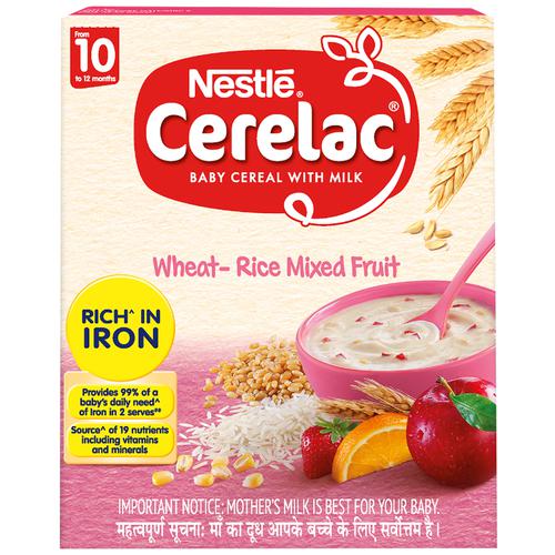 CERELAC WHEAT RICE MIXED FRUITS STAGE 3 300G