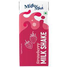 MILKY MIST MILK SHAKE  STRAWBERRY 180ML