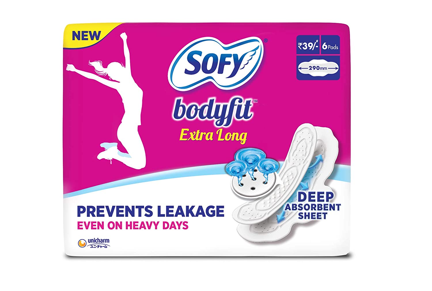 SOFY BODYFIT EXTRA LONG 6PADS