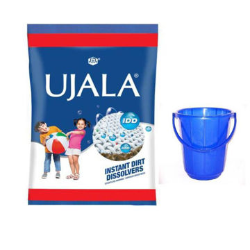 UJALA WASHING POWDER 4KG+FREE BUCKET