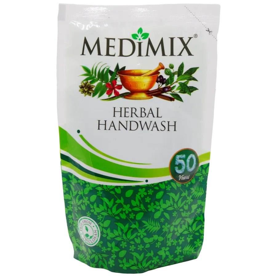 MEDIMIX HANDWASH HERBAL POUCH 200ML