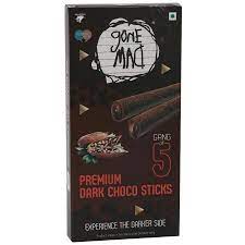 GONE MAD PREMIUM DARK CHOCO STICKS 100G