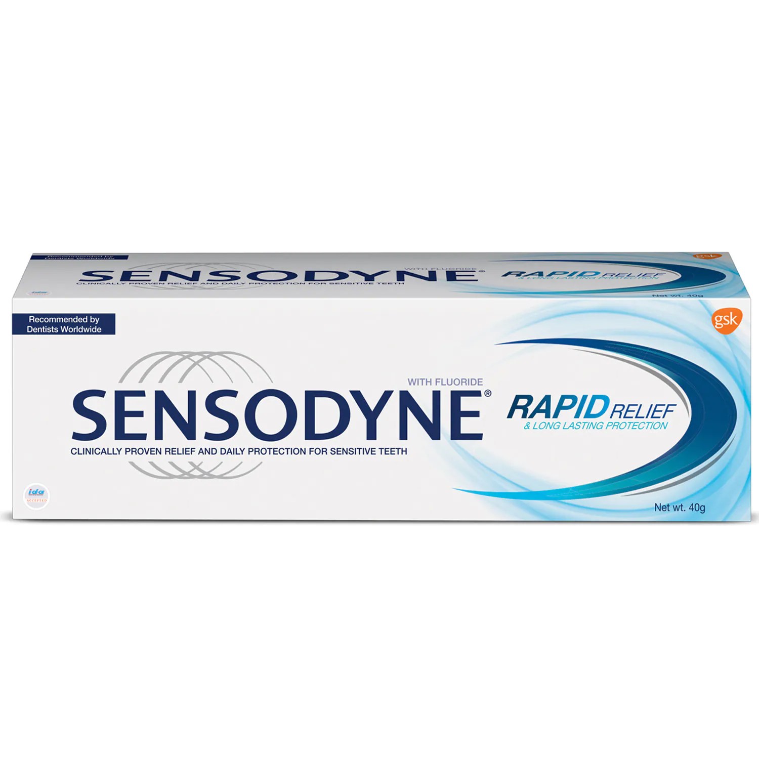 SENSODYNE TOOTHPASTE RAPID RELIEF 40G